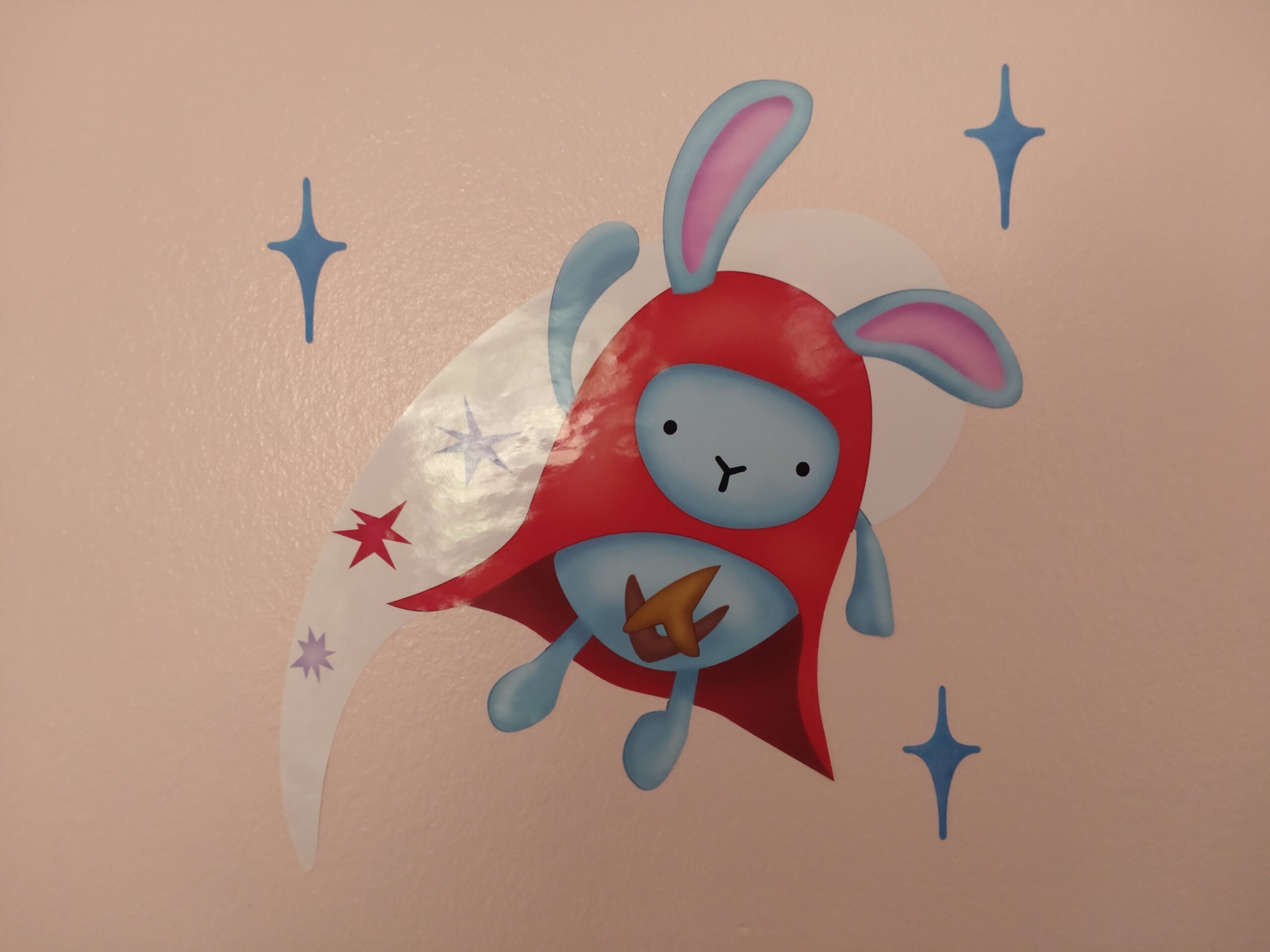 Bing Hoppity Voosh A4 wall stickers • Riverglade.guru